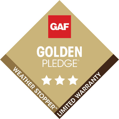 GAF Golden Pledge Weather Stopper GAF Golden Pledge Weather Stopper