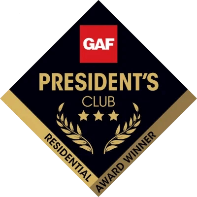 GAF Presidents Club Residential Award Winner GAF Presidents Club Residential Award Winner